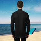 Miraque Men’s Premium Black Slim Fit Full Sleeve Shirt | Solid Formal & Party Wear Shirt
